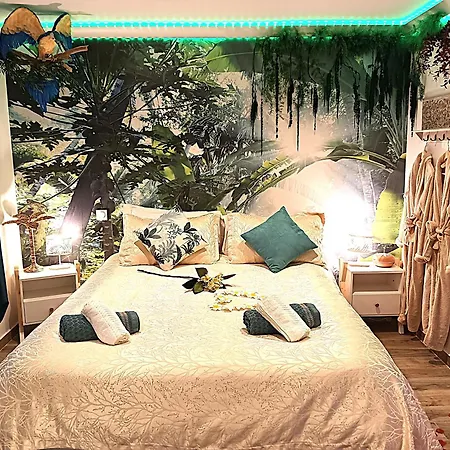Jungle Spa - Cocon Romantique Et Tropical Avec Jacuzzi Prive ! Pézenas Extérieur photo