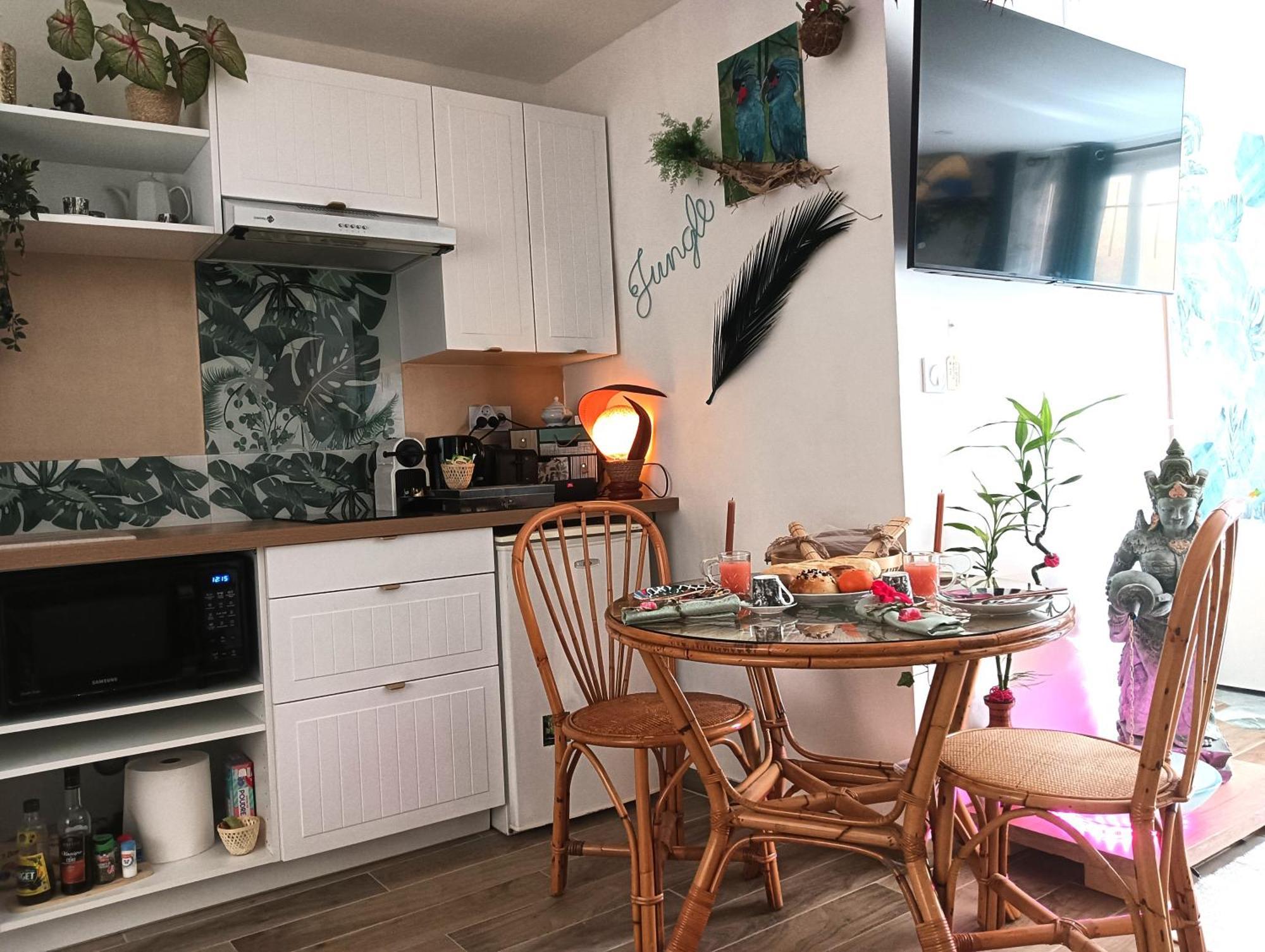 Jungle - Cocon Romantique Et Tropical Avec Jacuzzi Prive ! Apartment *